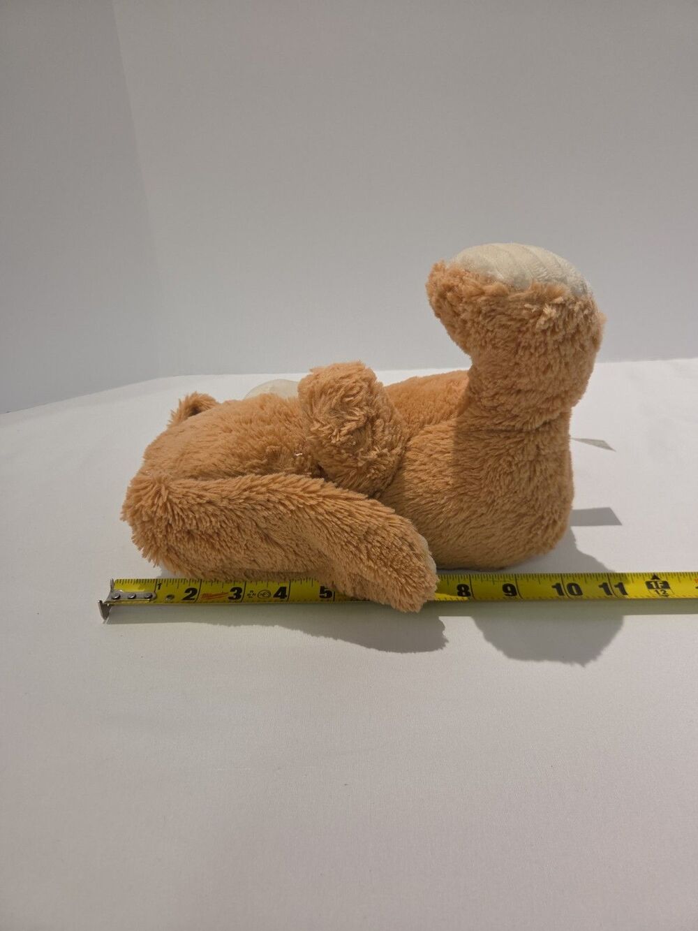 Spark Create Imagine Brown Plush Rabbit Crinkle Feet Rattle Easter - Picture 9 of 9